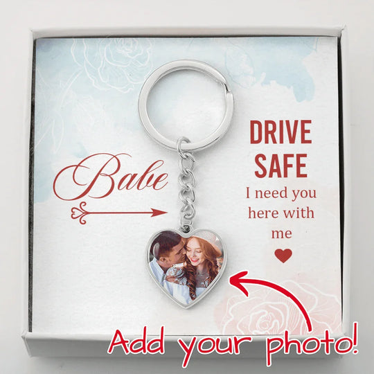 Personalized Love Keychain - Need You Here