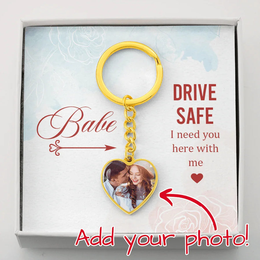 Personalized Love Keychain - Need You Here