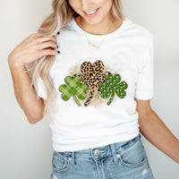 Leopard Clover St. Patty's T-shirt