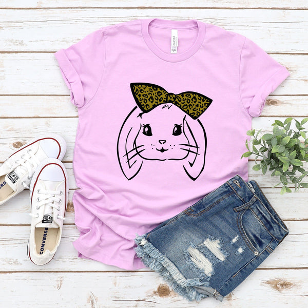 Leopard Easter Bunny T-Shirt