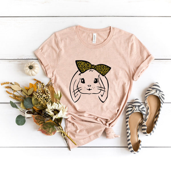 Leopard Easter Bunny T-Shirt