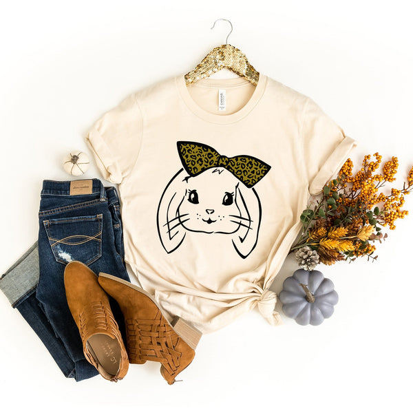 Leopard Easter Bunny T-Shirt