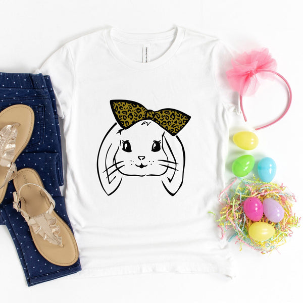 Leopard Easter Bunny T-Shirt