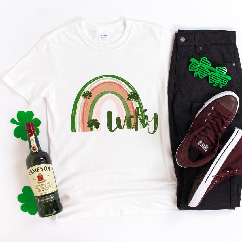 Lucky Rainbow  St. Patty's T-shirt