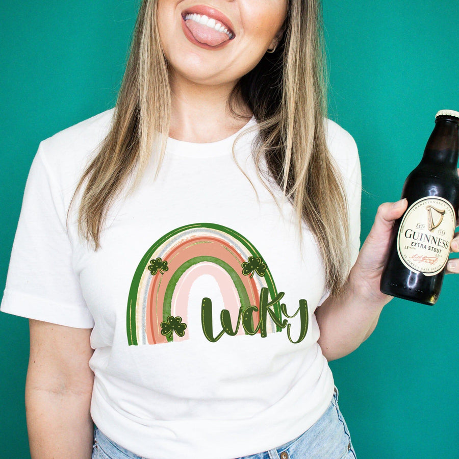 Lucky Rainbow  St. Patty's T-shirt