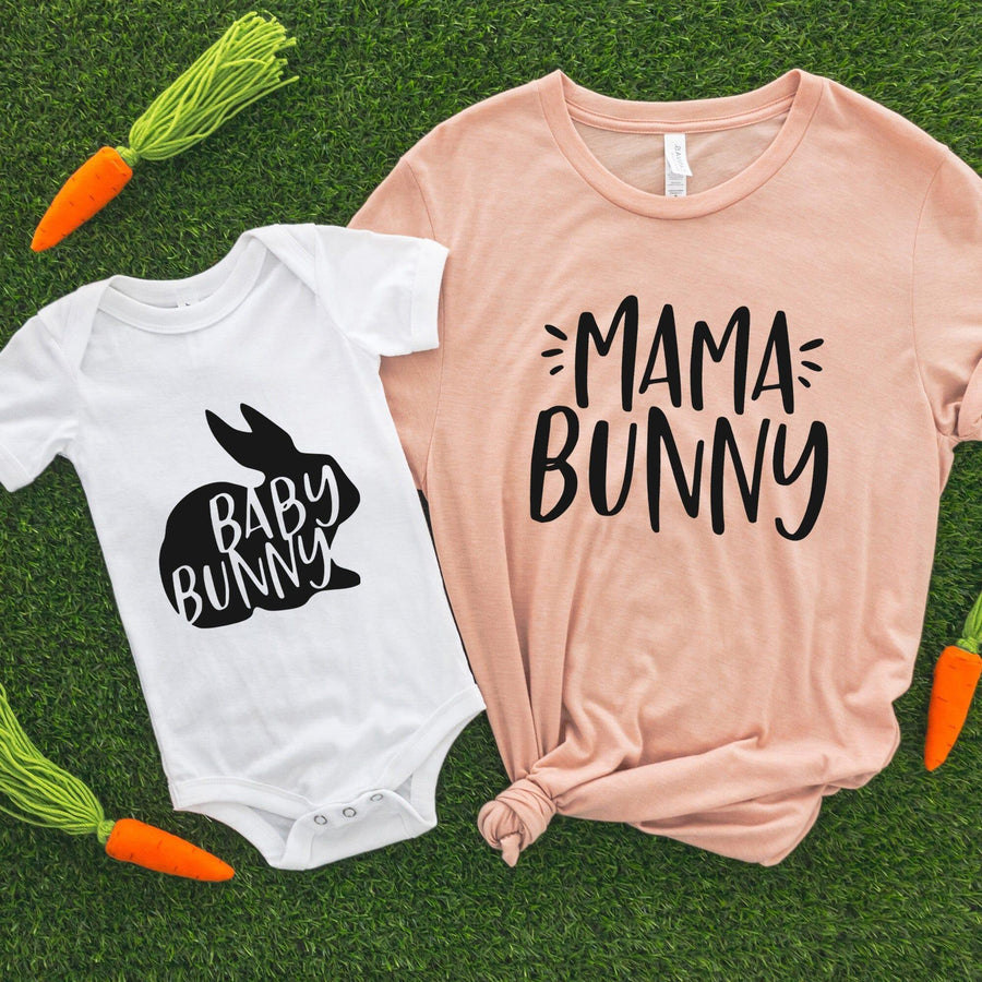 Mama Bunny with Baby Tee