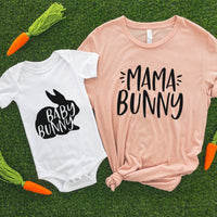Mama Bunny with Baby Tee