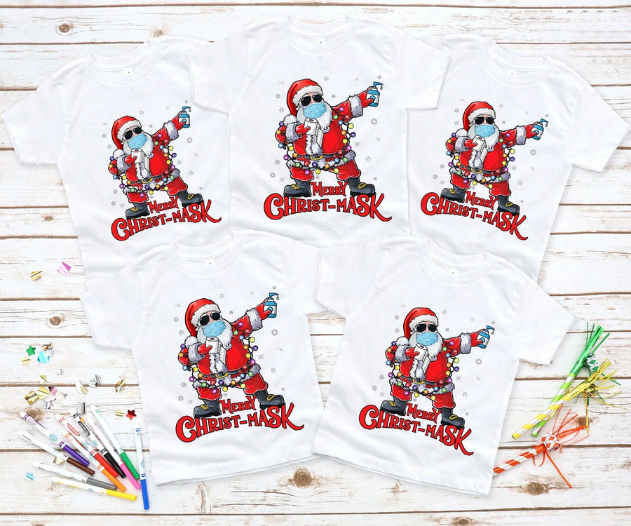 Merry Christ-Mask Toddler Tee