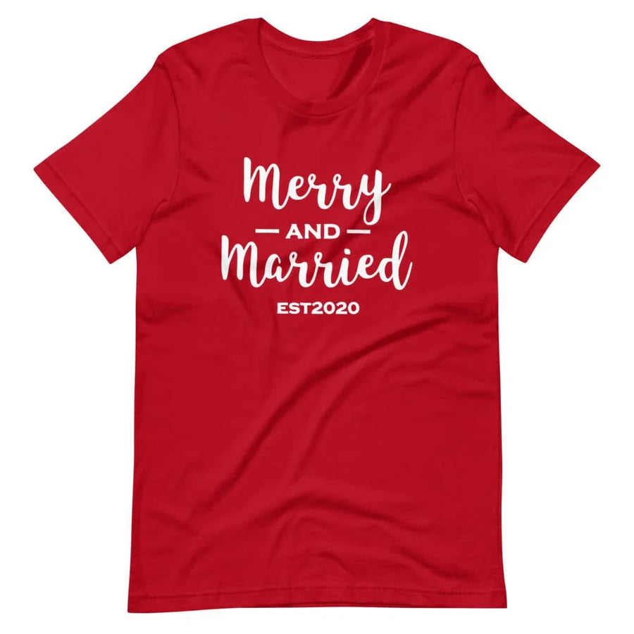 Merry & Married Christmas Tee