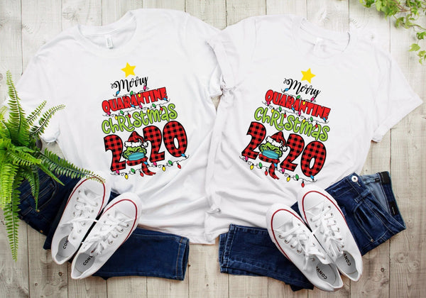Merry Quarantine Christmas 2020 Onesie
