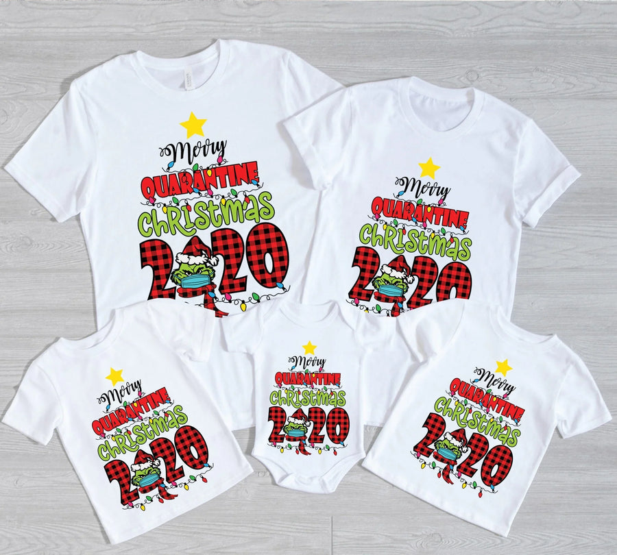 Merry Quarantine Christmas 2020 Tee