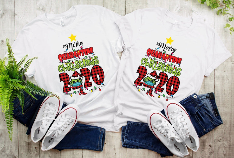 Merry Quarantine Christmas 2020 Toddler Tee