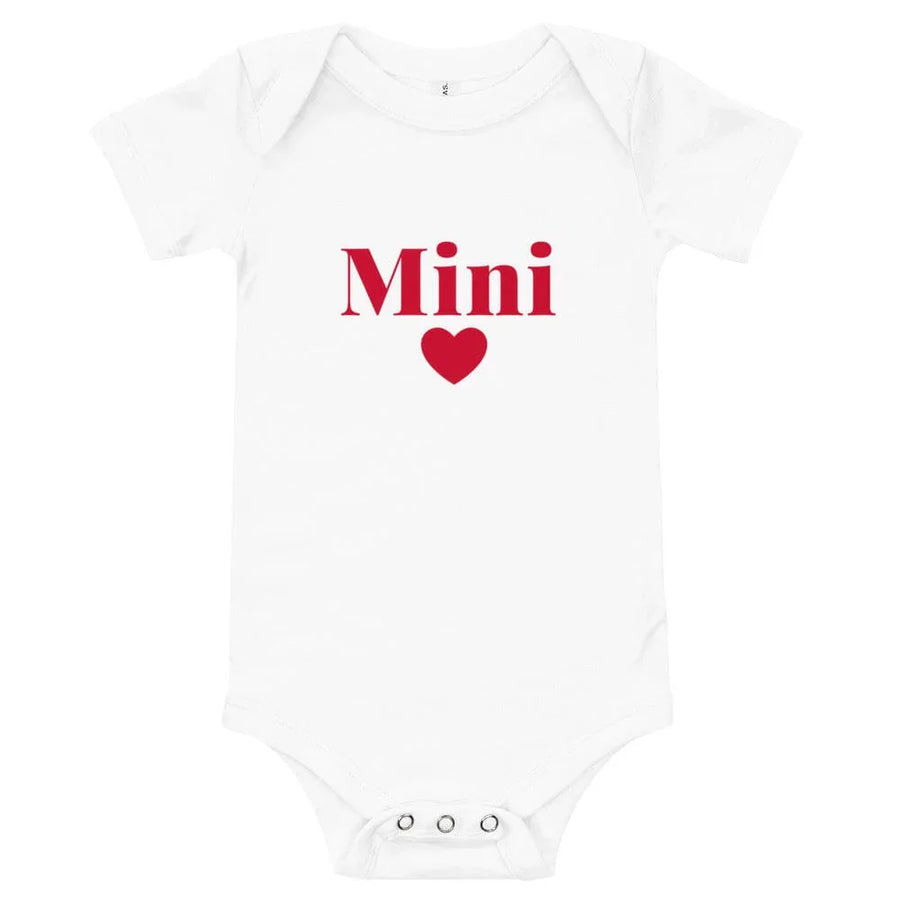 Mini Heart Baby Onesie