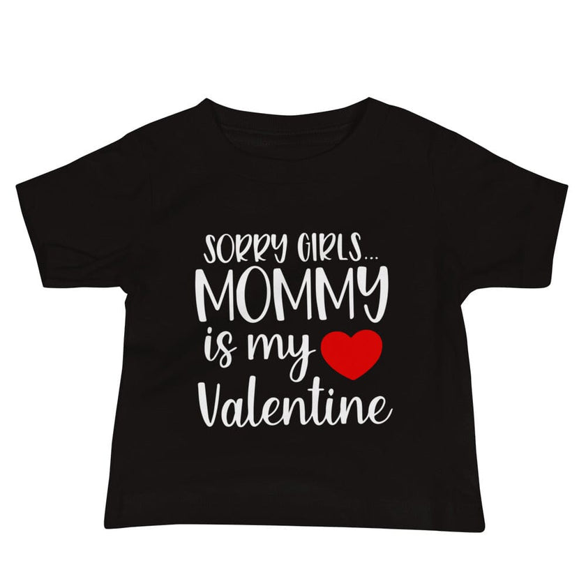 Mommy is My Valentine Baby Tee