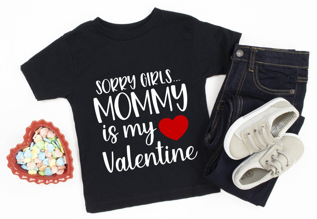 Mommy Is My Valentine Toddler Tee