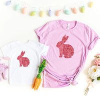 Mommy Pink Bunny Tee