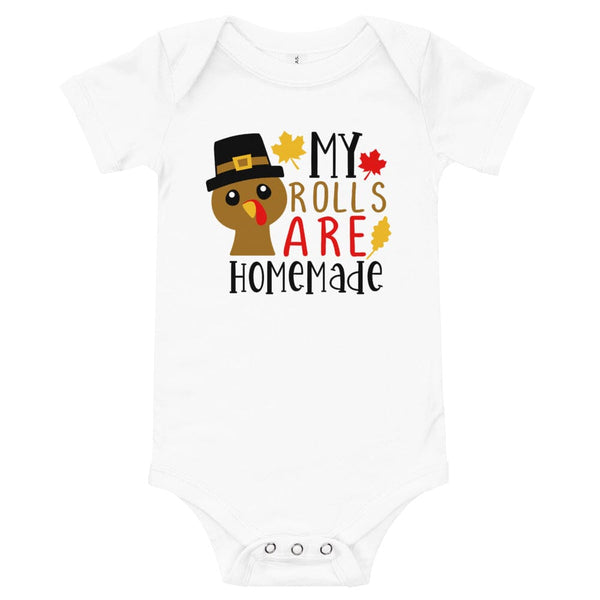 My Rolls Are Homemade Baby Onesie