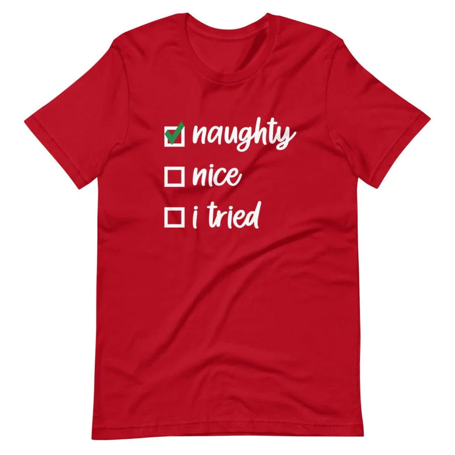 Naughty Checklist Tee