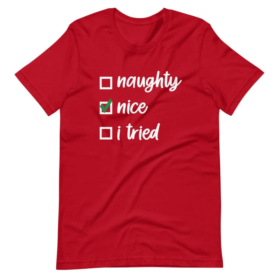 Nice Checklist Tee