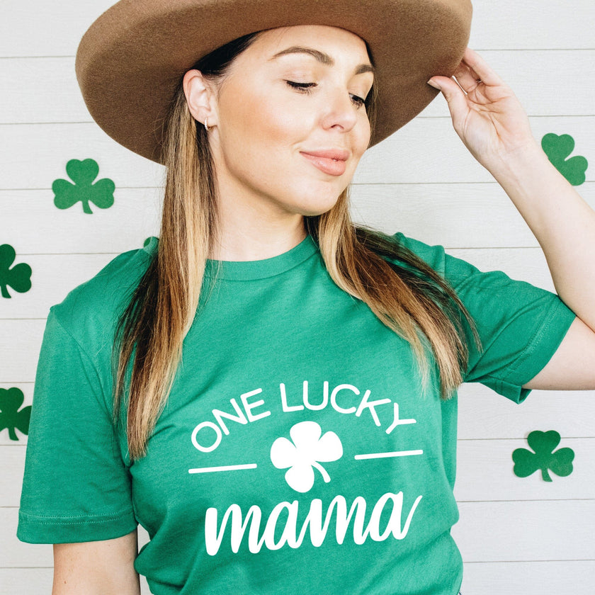 One Lucky Mama Tee