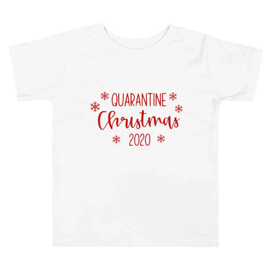 Quarantine Christmas 2020 Toddler Tee