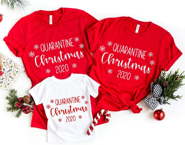 Quarantine Christmas 2020 Toddler Tee