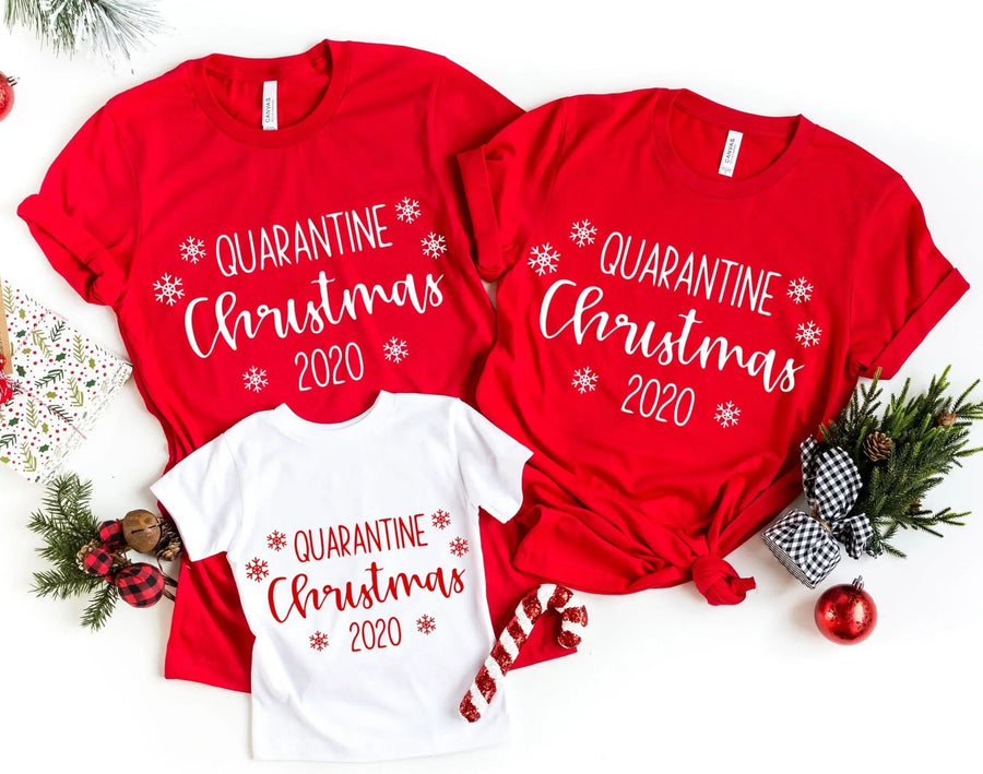 Quarantine Christmas 2020 Toddler Tee