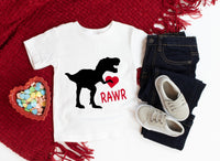 Rawr Valentine Baby Tee