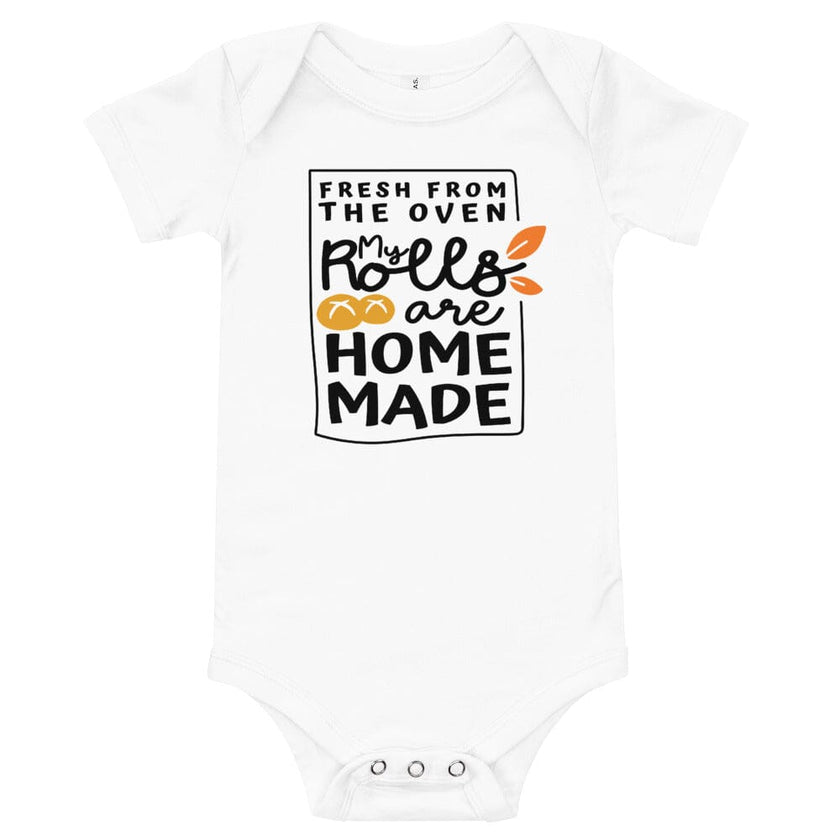 Rolls Fresh From The Oven! Baby Onesie