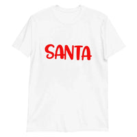 Santa White Tee