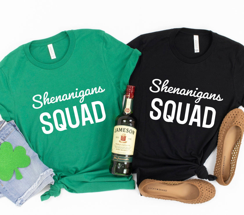 Shenanigans St. Patty's Squad Tee