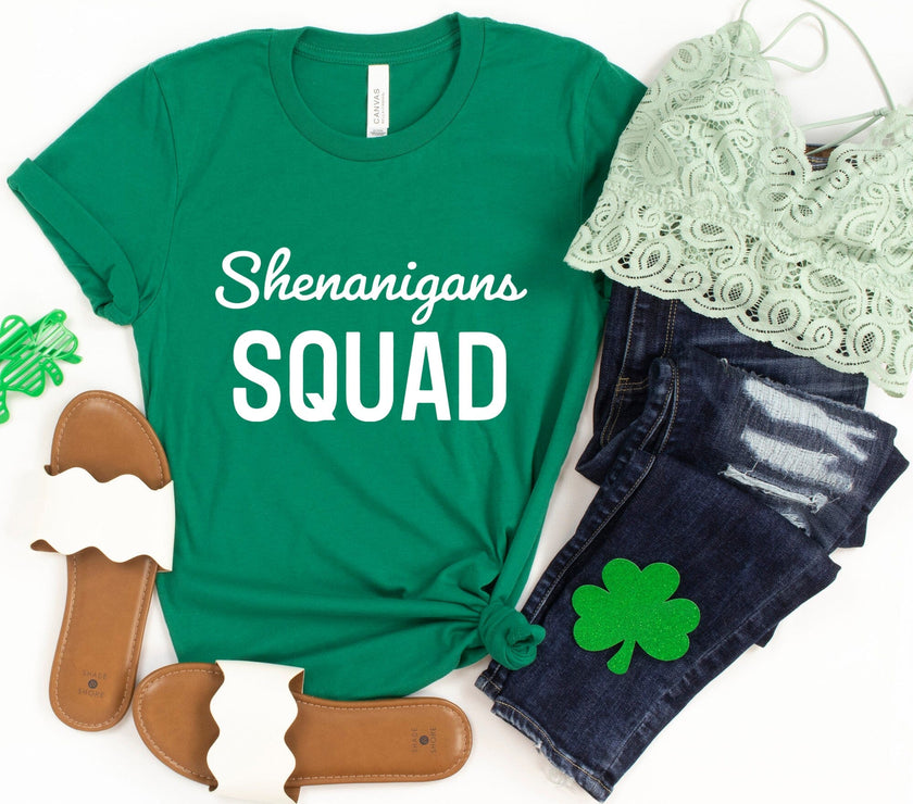 Shenanigans St. Patty's Squad Tee