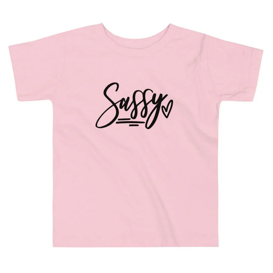 Side of Sassy Toddler Tee