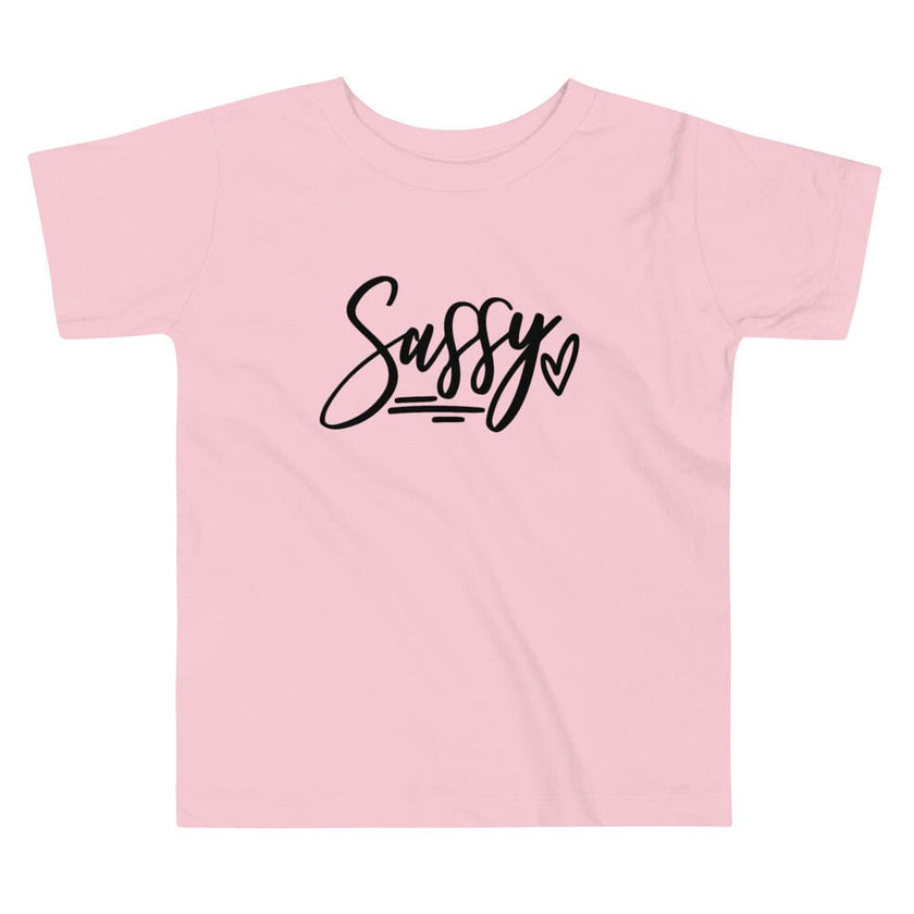 Side of Sassy Toddler Tee