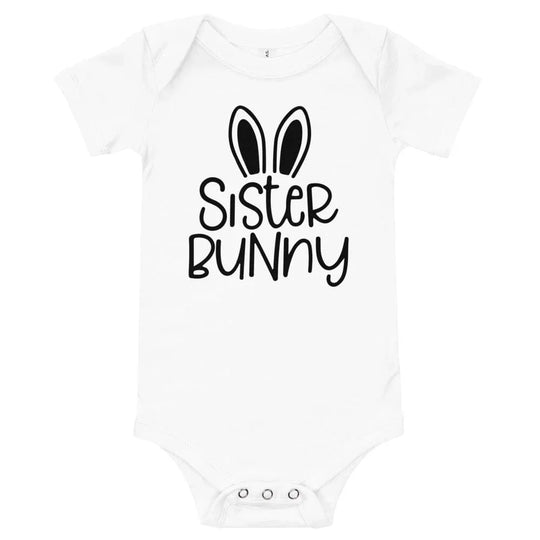 Sister Bunny Baby Onesie V3