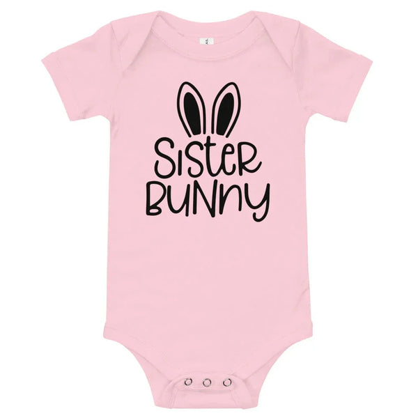 Sister Bunny Baby Onesie V3