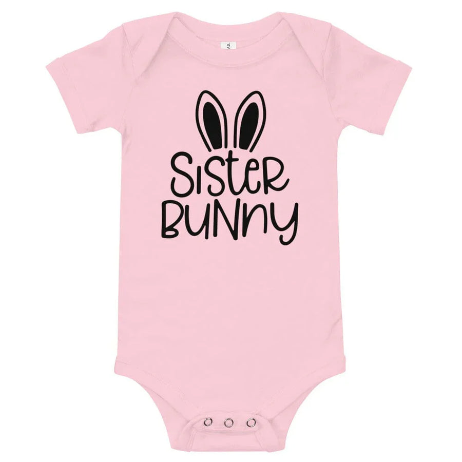 Sister Bunny Baby Onesie V3