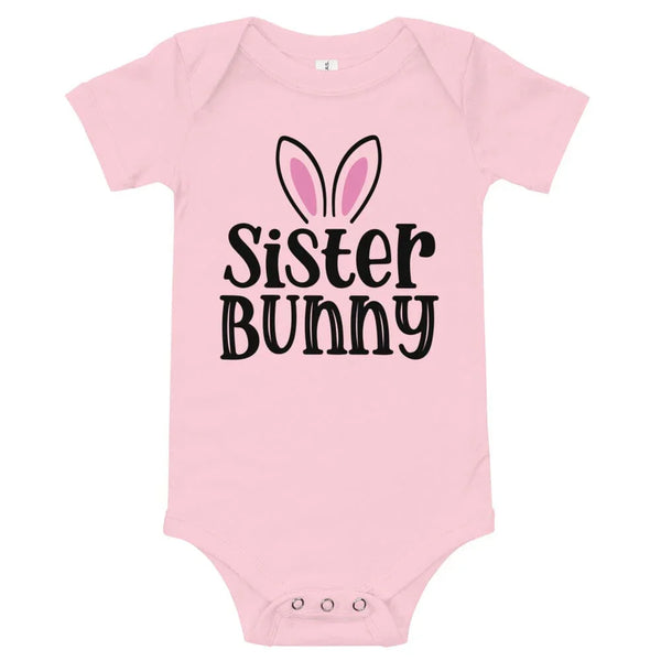 Sister Bunny Baby Onesie V4