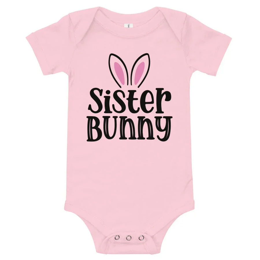 Sister Bunny Baby Onesie V4