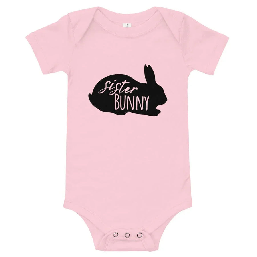 Sister Bunny V2 Baby Onesie