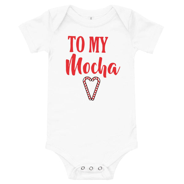 To My Mocha onesie
