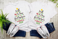 We'll Be Home For Christmas Tee