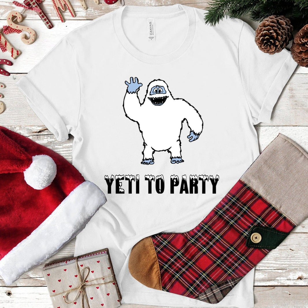 Yeti To Party Christmas Tee